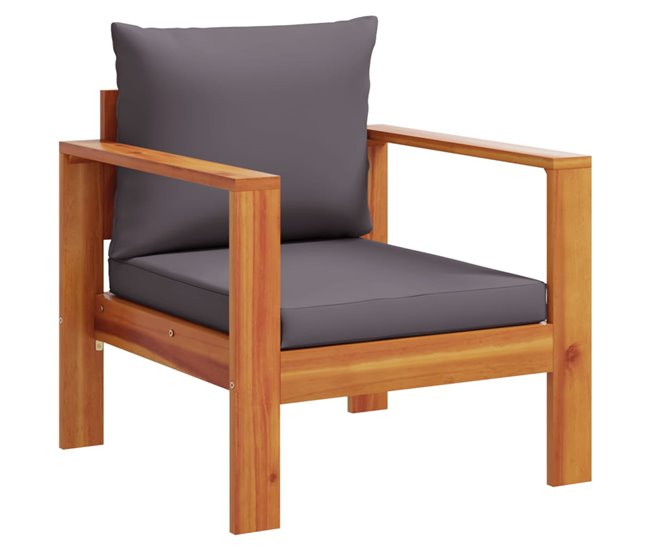 eea450d03f034fd091d431bd1330f660a974b160_e5ab7203662242a7b13ea3df6e0a2501 vidaXL Sillón de jardín con cojines madera maciza de acacia - Conforama Ordena Ya