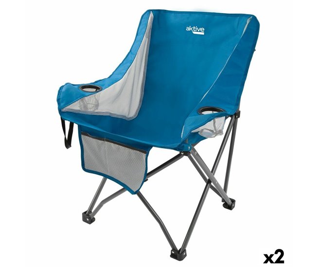 eeedf25361bde26f315b1dabce8e49750c450ce6_f22acd63e3c84192a6272a36b216121a Más Vendido Silla de Camping Plegable Aktive Azul 48 x 86 x 50 cm (2 Unidades) - Conforama