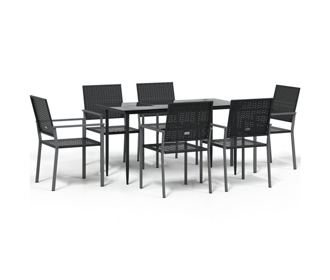 effab181387a2fb13dfac6e9e2f83d4cd2532916_505dfdde2b70409896106ffa13a51dfe Juego de comedor para jardin 7 piezas ratán sintético y acero longitud mesa 140 cm - Conforama Imprescindible (Must-Have)