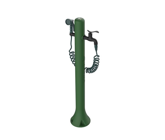 f120d389677772fce35355b46b995e3d3ae10bae_0fc8dce26f58464aa13ec92421588b01 Fuente De Jardín Blanca Acqua Pro De Sined. Conexión De Agua Lateral Para Regar Cualquier Espacio Exterior. Fabricado En Polietileno De Alta Resistencia. Manguera Externa De 7,5 m y Pistola Con 8 Chorros Diferentes. Fácil Montaje - Conforama Tendencia