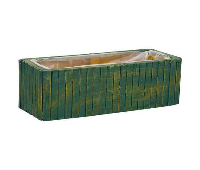 f3982b8f728396e65597ec3746b0d4fb2a9a2989_50593742e22046718ab7acc5df1ce24b Cesto Rectangular de madera verde 35.5x14.5x11 - Conforama Envío Inmediato