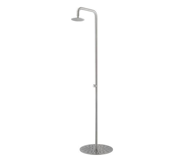 f862719a466ecbf5c5412da8032daf38220548af_5d2884566f7c475eb5877d8ec0d790df Sined Simius Ducha De Acero Inoxidable Para Jardín y Piscina Sólo Con Agua Fría Estructura y Accesorios De Acero Inoxidable Marino Aisi 316l Con Cabezal De Ducha Diámetro 20 Cm Diámetro Del Tambor 38 Mm Altura 2300 Mm. - Conforama Envío Inmediato
