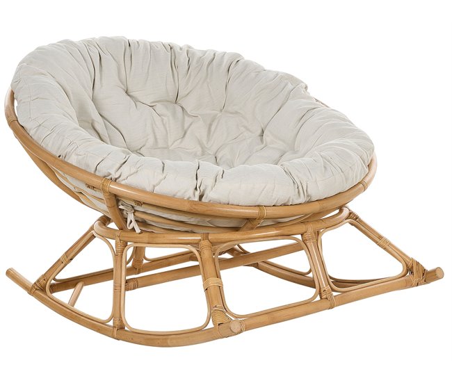 fd0d6a11031aca0343bf2d0be511335a9bbb2e31_7802592103b248ac9cc082d07d073563 Silla mecedora de ratán natural y beige claro ORVIETO - Conforama Exclusivo