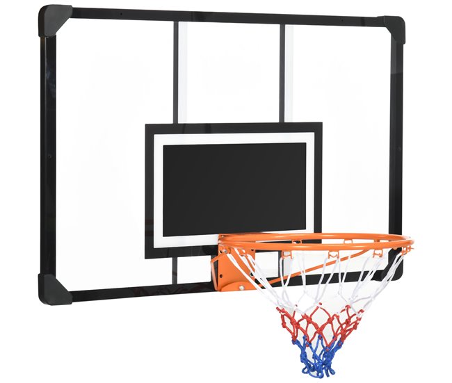fe637bdf9964d69fce6227602f72a103531b90b1_b92fe741af3048049a88fefc40411bb7 SPORTNOW Tablero de Baloncesto de Pared para Niños y Adultos Canasta de Baloncesto con Red Diámetro de 45 cm y Marco de Acero para Uso en Interiores y Exteriores 113x61x73 cm Blanco y Negro - Conforama Ordenar Ahora Mismo