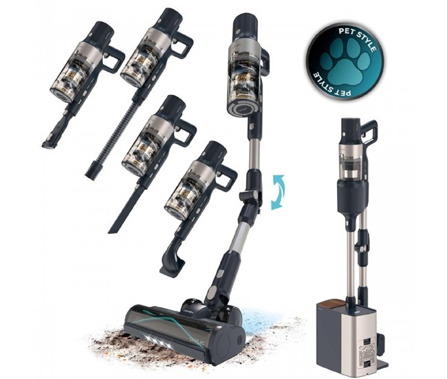 101fc8fbcd608f82ae67ee973ef3212af9aaa067_5a4b0d1fc03e4854afaed4178c55e6fa Cecotec Aspirador vertical BLDC Conga Rockstar 5500 Hurricane Station Pet Flex - Conforama No Te Lo Pierdas