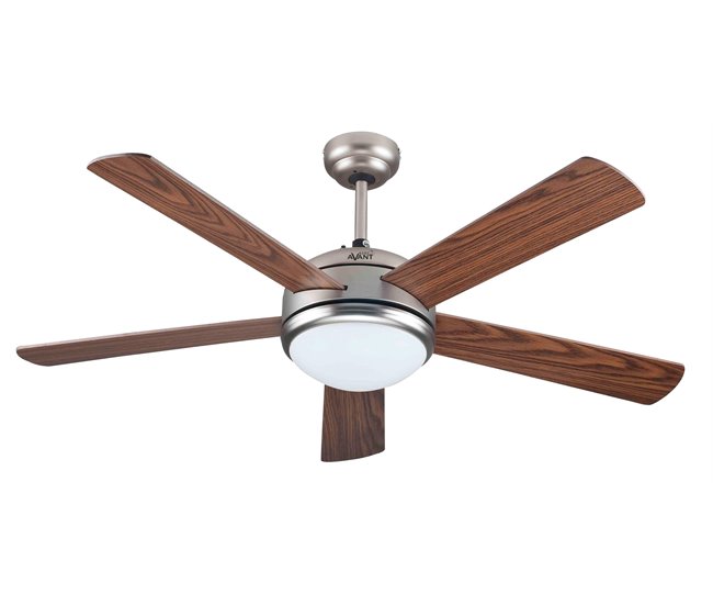 29b79ad8d27c7be144d2d5afdb31906ec1418476_7d18607fac824a5898695fe4c86df923 Avant - Ventilador de Techo con Luz | 3 Velocidades | 52 Pulgadas| 65 Watios | 5 Aspas de fibras| Lámpara de techo con ventilador | Mando a distancia - Conforama Alta Calidad