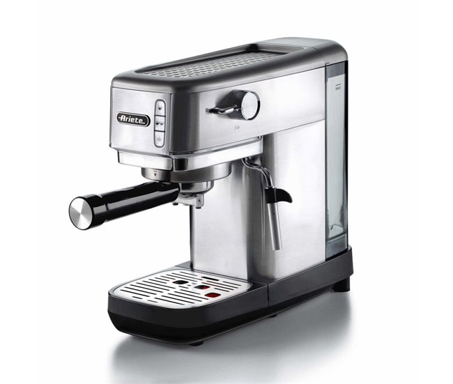 48102316c22e7df956529941c26a68e4261f27d0_6199560f21934bbb86d9c9a4139e3fe5 Cafetera Eléctrica Ariete 1380/10 Acero Inoxidable 1300 W - Conforama Original