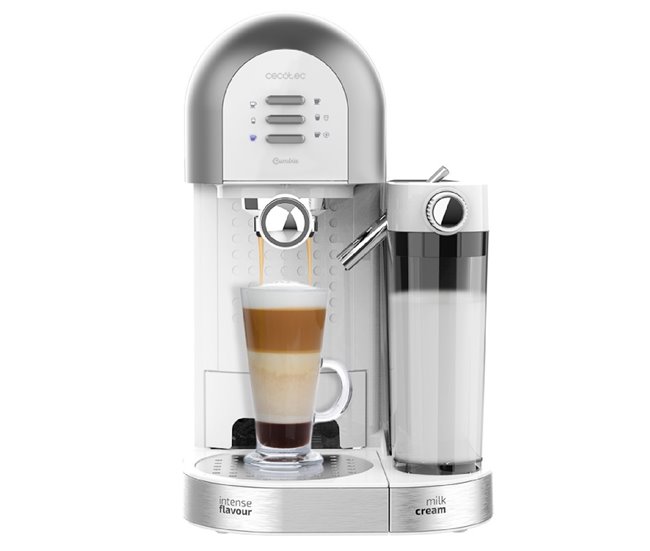 52837abe6a016d6b6b20be3a0be76b1080d16215_c67a456a2c59433d8fe4f13fca1dbd26 Cecotec Cafetera semiautomática Cafetera Semiatuomática Cumbia Power Instant-Ccino 20 Chic Serie Bianca - Conforama Precio Reducido