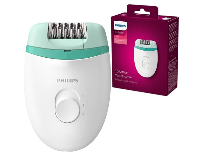 6303b58d97254eb12ed7856403e88e6908ab4289_2cb8a59605ec4120bd32ae99f1857048 Depiladora Eléctrica Philips BRE224/00 15 V Blanco - Conforama Barato