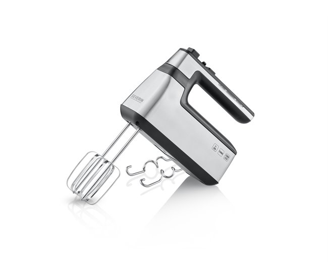 SEVERIN - Batidora Amasadora Inalámbrica, 100 W, Funión turbo, Autonomía 120 minutos, Acero Inoxidable, Negro Mate HM 3843 - Conforama Disponible Ahora