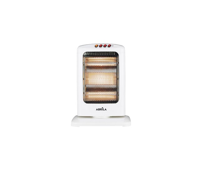 estufa electrica policarbonato color blanco serie candente 33cm - Conforama Mejor Precio