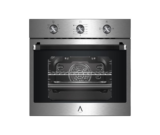80b13528e5cd0f430a2307e9ec5a0c816cd90b78_da391902b22d4615b9a6338c8df9169c ALPHA Horno de Gas NEPTUNO LUX GAS Inox. Ventilador y Temporizador en Horno. - Conforama Promoción Exclusiva