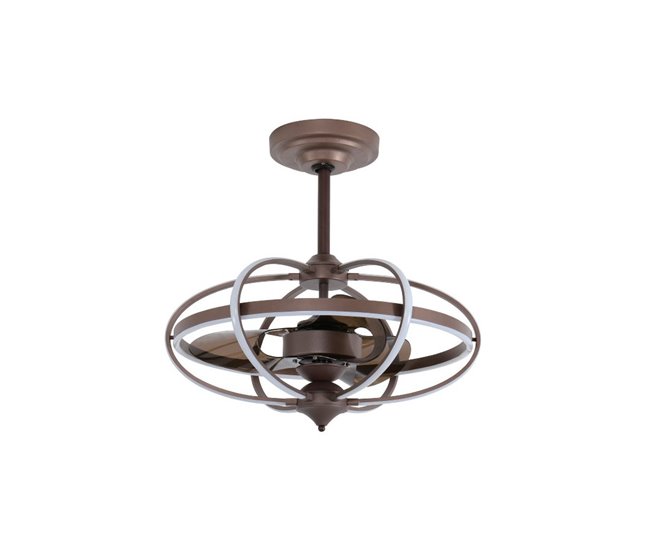89aec2b0655fdec88f982820e8a14e5c3f8abe99_10d99c45f0724048b9e404dc9baa01d8 Moderno Ventilador de techo metal color marron serie imbat 65cm - Conforama