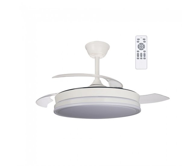 a3fcc1569042094f758861f9281d5170fb875a3c_16403ecadbaf4c969755fed15eb5eca1 Ventilador LED aspas plegables Surpino CCT Dim (45W) Metal - PC Moderno - Conforama Entrega Rápida