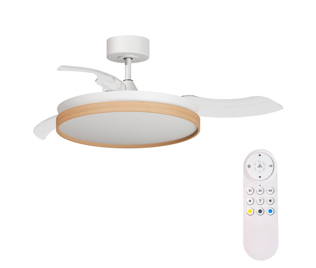 a644bbc39727a1df956790913f94b6014052dd7b_123966_01 Profesional Ventilador techo ANKOR retractil led motor DC - Conforama