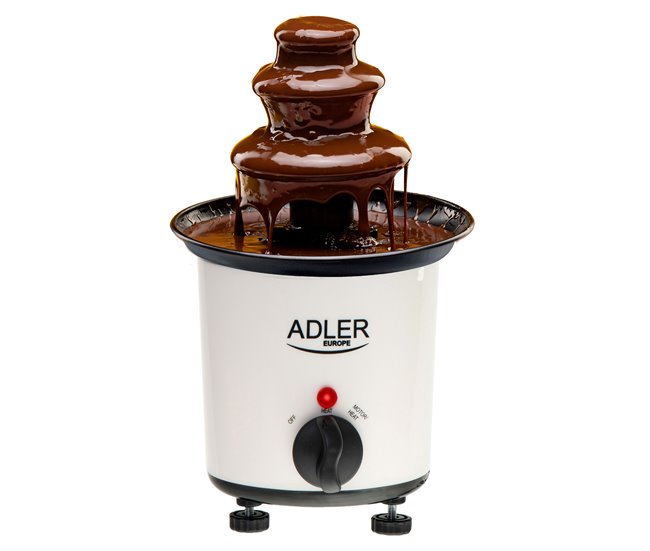 bfbcfd1469ef473844634da7a86751aa75ee304c_7ff1fd725a674e4aa967b19f0c8e5a89 Adler AD4487 Fuente Chocolate Eléctrica, Cascada 3 Niveles, Acero Inoxidable, 200ml Chocolate, Termostato, 30, Blanco - Conforama Rebajas