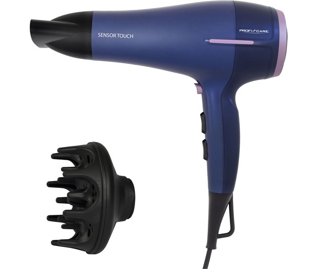 ccbe2556b80a166473d7b282f3cb80617a69b2db_ac496e89a39d4f3c830d0995cd88321a Proficare HTD 3030 Secador de Pelo Profesional Iónico, Sensor Táctil, 3 Niveles Temperatura / 2 Velocidad, Difusor, 2200, Azul - Conforama Oferta Especial