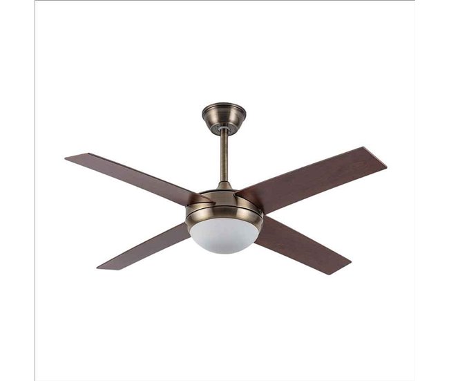 ventilador de techo metal color dorado serie ciro 116cm - Conforama Stock Limitado