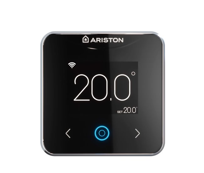 ed0f7aa848a4b6ba246b244508bb053658b601ec_68ef195caa324691884249fc92e9b634 Termostato inteligente wifi, Ariston, Cube S Net Negro, Conexión por cable - Conforama No Te Lo Pierdas