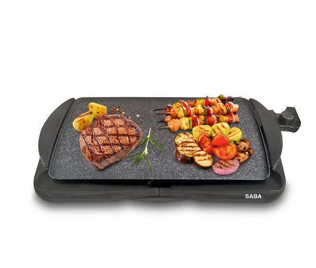 f35ae98daf53de725fed6af2add14316310a45ad_SB_BBQ_2021_01 Plancha de Asar Saba SB-BBQ-2021 2000w 48x34cm - Conforama Más Vendido