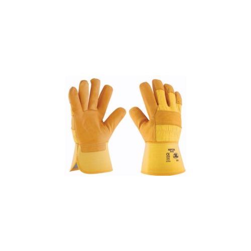 126098_1 Garantía Incluida Guante siderurgia americano reforzado piel flor vacuno amarillo gp-022 3l nipon t-8