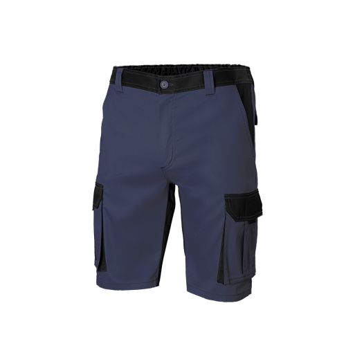 129510_1 Pantalon trabajo multibolsillos corto t50 65%poliester 35%algodón azul navy/negr Original