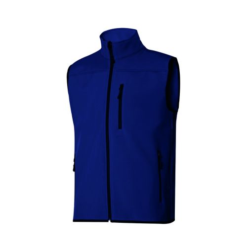 129592 Entrega Rápida Chaleco trabajo 3xl multibolsillos velilla 94%poliester 6%elastano me navy soft shell