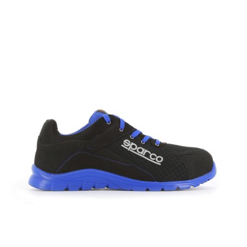 129737 Zapato seguridad s1p suela pu md src t46 malla transpirable negra/azul practice sparco Ordenar Ahora Mismo