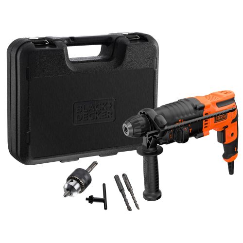 135018 Últimas Unidades Martillo electrico sds plus maletin+accesorios maletin 1,4j-650w black&decker