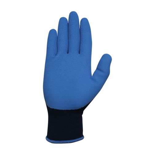 Guante jardineria xl10 palma latex juba nylon/latex me azul Oferta Especial