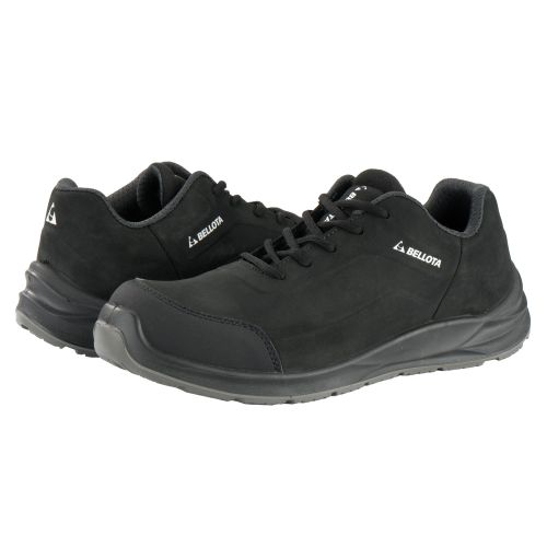 137148 Zapato seguridad s3-esd t44 piel negro flex carbon s3 bellota Máxima Calidad