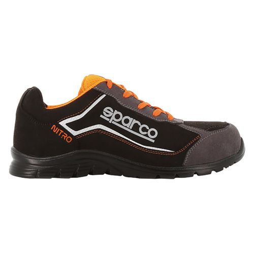 137220_1 Zapato seguridad s3-src deportiva impermeable t43 tejido tecnico negro/naranja n Oferta Especial