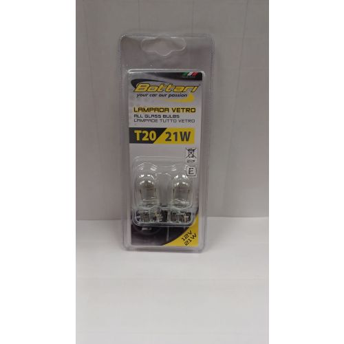 143024 Gran Oferta Lampara automovil 12v-21w t20 trasera 2 unidades