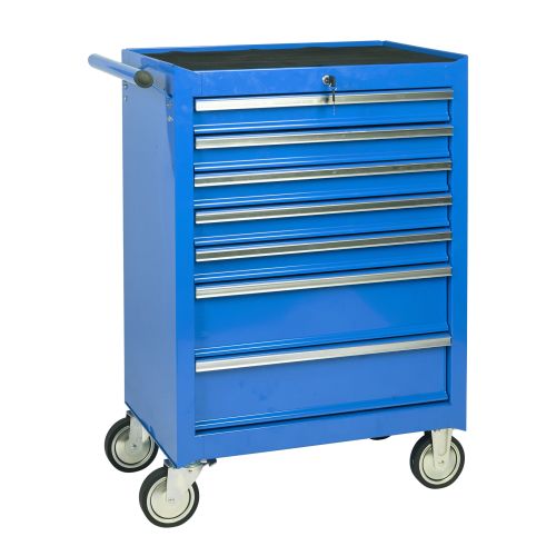 143148 Venta Final Carro herramientas 7 cajones azul 680x458x995mm