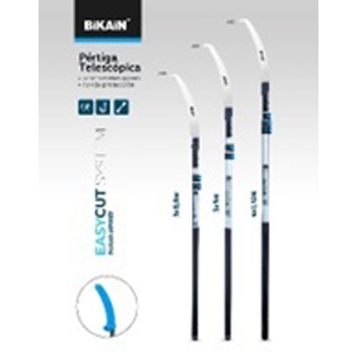 145832 Precio Rebajado Serrucho telescopico oval dentado japones y gancho de 1,90 m a 3,7 m.
