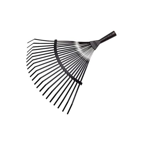 146328 Escoba recogehojas metalica 21 dientes planos 38,5 cm sin mango Favorito De Clientes