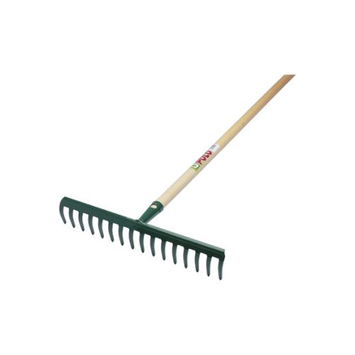 146341 Oferta De Temporada Rastrillo jardin 12 puas 30 cm maiol con mango de 130 cm