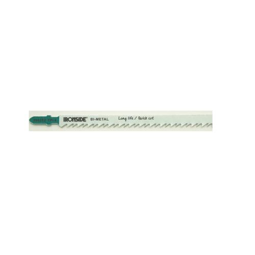 146914 A Buen Precio Hoja sierra calar para madera t344 dbf 5 uds recto fino. logitud 152 mm ironside