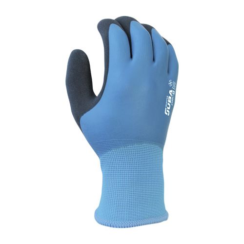 147404 Envío Gratis Guante poliester doble recubrimiento latex feel & grip invierno talla 8 juba