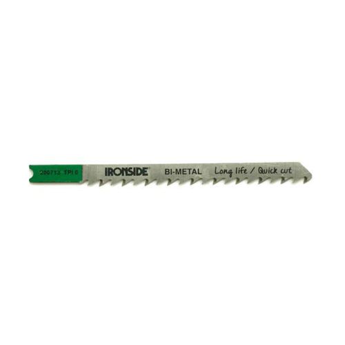 147592 Hoja sierra calar para madera u101 df 5 uds recto fino. logitud 100 mm ironside Moderno