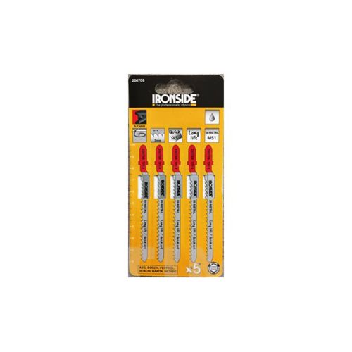 147610 Hoja sierra calar para metal t227 d 5 uds curvo fino. logitud 100 mm ironside Envío Gratis