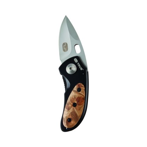 147876 Precio De Oferta Navaja empuñadura madera jacknife hoja de acero inoxidable true utility