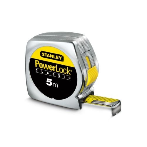 18784 Lujoso Flexometro medicion 05mt-19,0mm stanley ma con freno blister abs 0-33-194