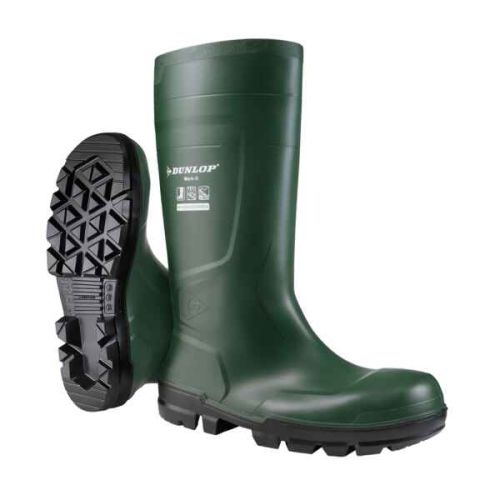 23002099 Descuento Bota agua seguridad s5 work-it verde talla 42 dunlop