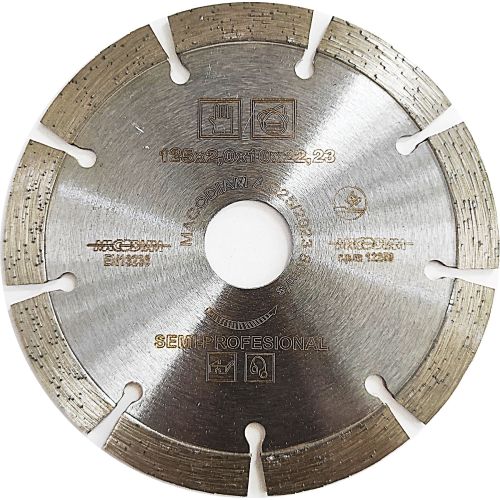 23002269 Solo Hoy Disco diamantado universal ø 125 h-10mm. macodiam