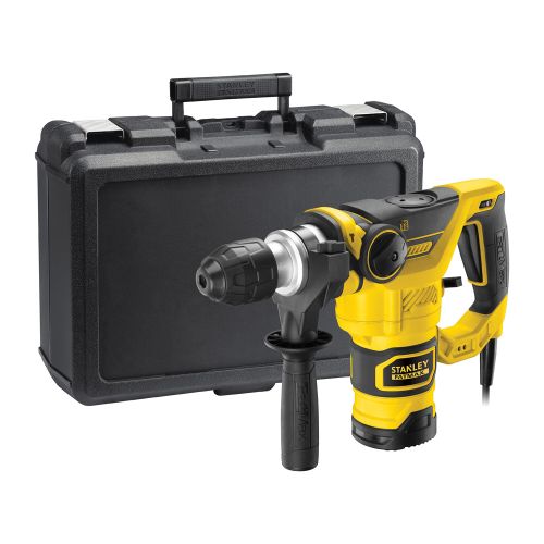 23020627 Martillo combinado sds plus 1250w +2brocas+1cincel+adaptador llave stanley Envío Internacional