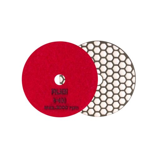 23022839 Disco pulido flexible diamantado seco ø 100 mm gr.400 rubi Envío Internacional