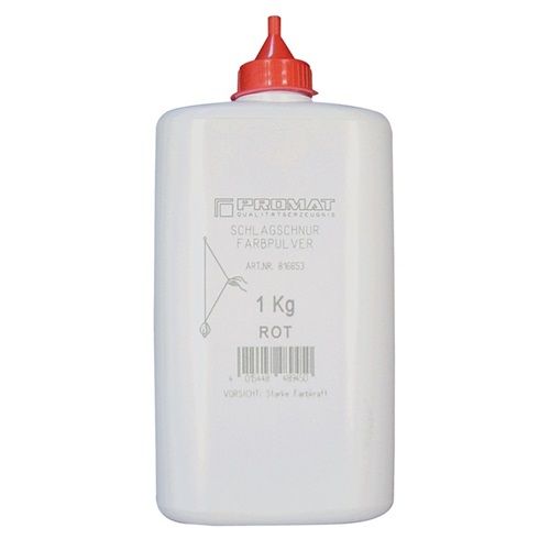 50003700 Garantía Incluida Polvo trazador plomada rojo botella 1000gr 4000816653 promat