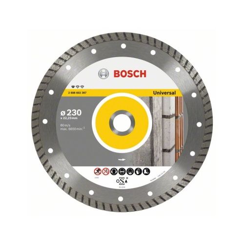 Mejor Calidad Disco corte general obra turbo 115x22,2 mm upe-t bosch 2608602393