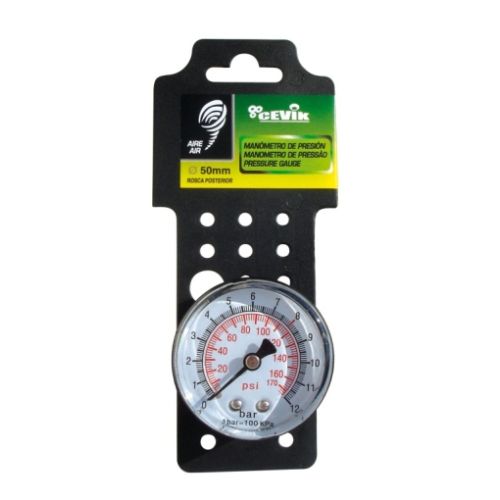 73868 Manometro compresor racor trasero 50mm 1/4"-16 bar ca-780 cevik Descuento